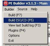 Build iso (F5)